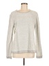Left Coast by Dolan Metallic Silver Pullover Sweater Size M - photo 1