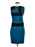 En Focus Studio Color Block Blue Cocktail Dress Size 6 - photo 2