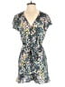 Ann Taylor LOFT 100% Viscose Print Green Romper Size S - photo 1