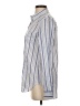 UNTUCKit Stripes Blue Long Sleeve Button-Down Shirt Size 4 - photo 5