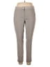 Basler Solid Gray Tan Casual Pants Size 14 - photo 1