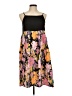 Gracia Floral Black Casual Dress Size M - photo 1