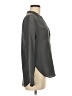 Vince. 100% Silk Gray Long Sleeve Silk Top Size XS - photo 4