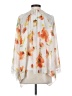 Unbranded 100% Polyester Orange Kimono Size S (estimated) - photo 2