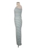 Shein Stripes Gray Casual Dress Size 6 - photo 5