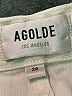 AGOLDE 100% Cotton Ivory Jeans Size 28 waist - photo 3
