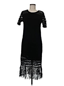 sans souci black lace dress Black Combo Sleeveless Lace Dress – Anna Sui