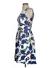 Maison Jules Print Blue Cocktail Dress Size S - photo 5