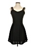 Unbranded Solid Black Cocktail Dress Size S (estimated) - photo 1