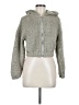Zaful 100% Polyester Gray Faux Fur Jacket Size M - photo 1