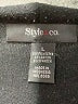 Style&Co Black Cardigan Size L - photo 7