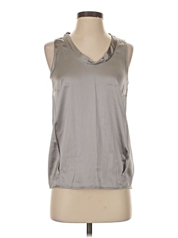 Vince. Sleeveless Silk Top (view 1)