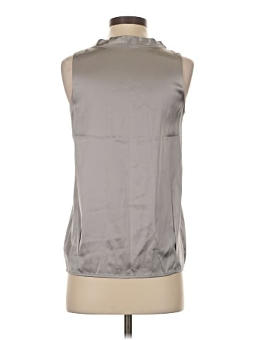 Vince. Sleeveless Silk Top (view 2)