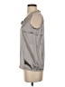 Vince. Silver Sleeveless Silk Top Size XS - photo 5