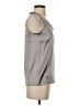Vince. Silver Sleeveless Silk Top Size XS - photo 4