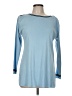 misook Blue Long Sleeve Top Size M - photo 1