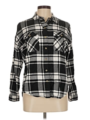 MICHAEL Michael Kors Long Sleeve Button-Down Shirt (view 1)