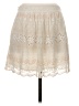 LoveShackFancy 100% Viscose Ivory Casual Skirt Size 4 - photo 2