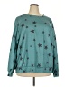 Unbranded Stars Teal Pullover Sweater Size 5X - photo 1