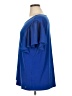 Calvin Klein Blue Short Sleeve Blouse Size XL (estimated) - photo 5