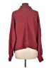 White Crow Solid Burgundy Turtleneck Sweater Size M - photo 2