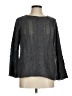 Stefanel Metallic Gray Pullover Sweater Size M - photo 1