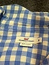 Vineyard Vines 100% Cotton Checkered-gingham Blue Long Sleeve Button-Down Shirt Size 6 - photo 7