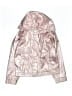 Moncler 100% Polyamide Metallic Pink Jacket Size 8 - photo 1