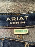 Ariat Hearts Blue Jeans Size 26 waist - photo 7