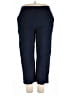 Gloria Vanderbilt Solid Blue Active Pants Size XXL - photo 1