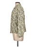 Firenze Animal Print Yellow Ivory Long Sleeve Button-Down Shirt Size EU (IT) 48 / US 12 - photo 5