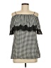 Gold Hawk Black 3/4 Sleeve Blouse Size S (estimated) - photo 1
