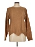 Kathy Ireland 100% Acrylic Chevron-herringbone Brown Pullover Sweater Size M - photo 1
