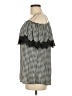 Gold Hawk Black 3/4 Sleeve Blouse Size S (estimated) - photo 5