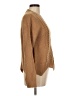Kathy Ireland 100% Acrylic Chevron-herringbone Brown Pullover Sweater Size M - photo 4