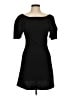 Zara Solid Black Cocktail Dress Size M - photo 1