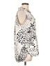 dalia 100% Polyester Animal Print Ivory Sleeveless Blouse Size L - photo 4