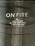 ON FIRE 100% Cotton Black Active T-Shirt Size S - photo 7