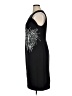 Andrew Marc Graphic Black Cocktail Dress Size 16 - photo 5