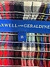 Maxwell and Geraldine Plaid Blue Casual Dress Size M - photo 7