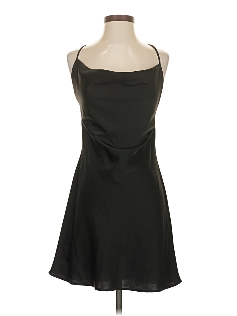 Pre-owned Wayf Cocktail Dress In Black