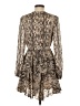 Do & Be 100% Polyester Animal Print Brown Cocktail Dress Size S - photo 2