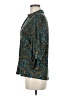 Emily Daniels Paisley Teal 3/4 Sleeve Blouse Size M - photo 5