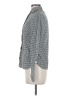 Unbranded Houndstooth Gray Long Sleeve Blouse Size M (estimated) - photo 5