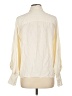 MNG Ivory Long Sleeve Blouse Size 8 - photo 2