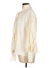 MNG Ivory Long Sleeve Blouse Size 8 - photo 5