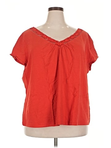 Apostrophe Short Sleeve Blouse (view 1)