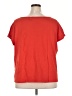 Apostrophe Red Short Sleeve Blouse Size 26W - photo 2