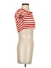 Shein Red Short Sleeve Top Size 4 - photo 4