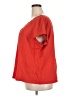 Apostrophe Red Short Sleeve Blouse Size 26W - photo 5